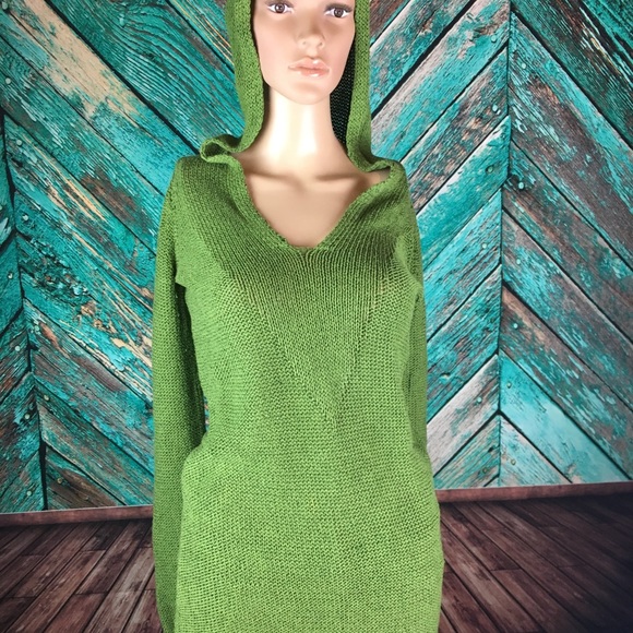 Anthropologie Moth Loose Knit Hooded Sweater - Picture 4 of 8